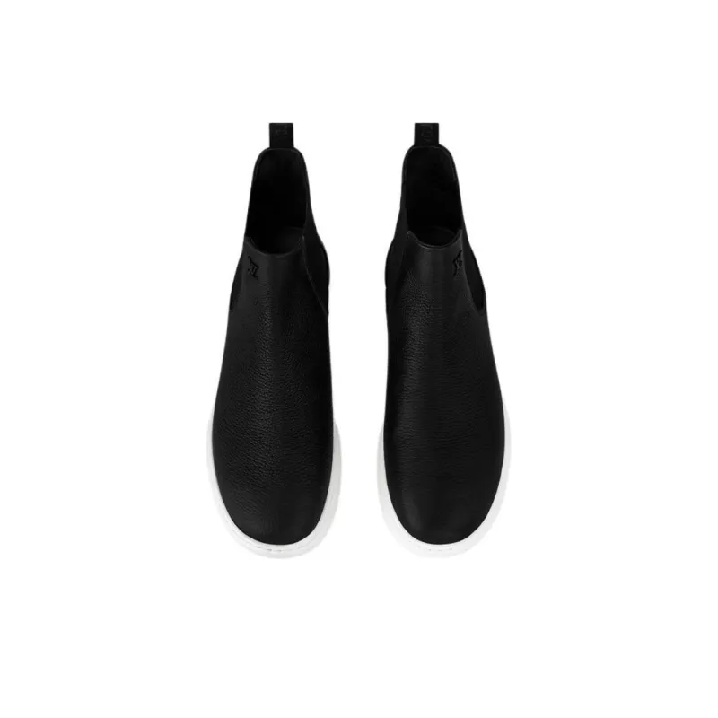 LOUIS VUITTON Pacific Chelsea Boots Men's Black-3