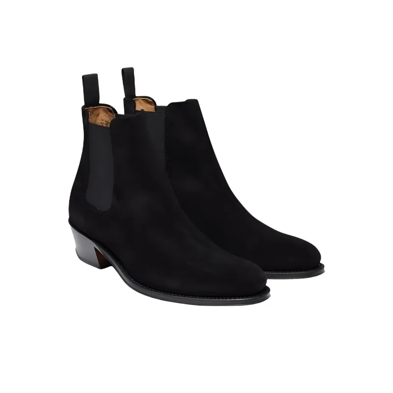 GRENSON Marco Short Chelsea Boots Men's Black-3