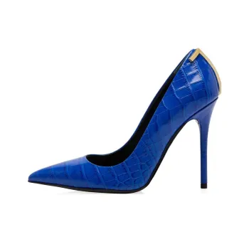 TF Slim Heel High Heels 10.5cm Women's Blue