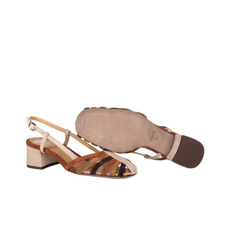 Alberto Fasciani FELICIA Chunky Heel High Heels 5cm Women's Brown-5