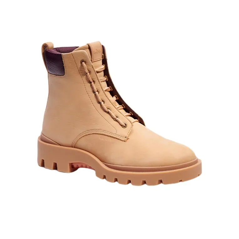 COACH CitySole Ankle Boots Men Brown-2