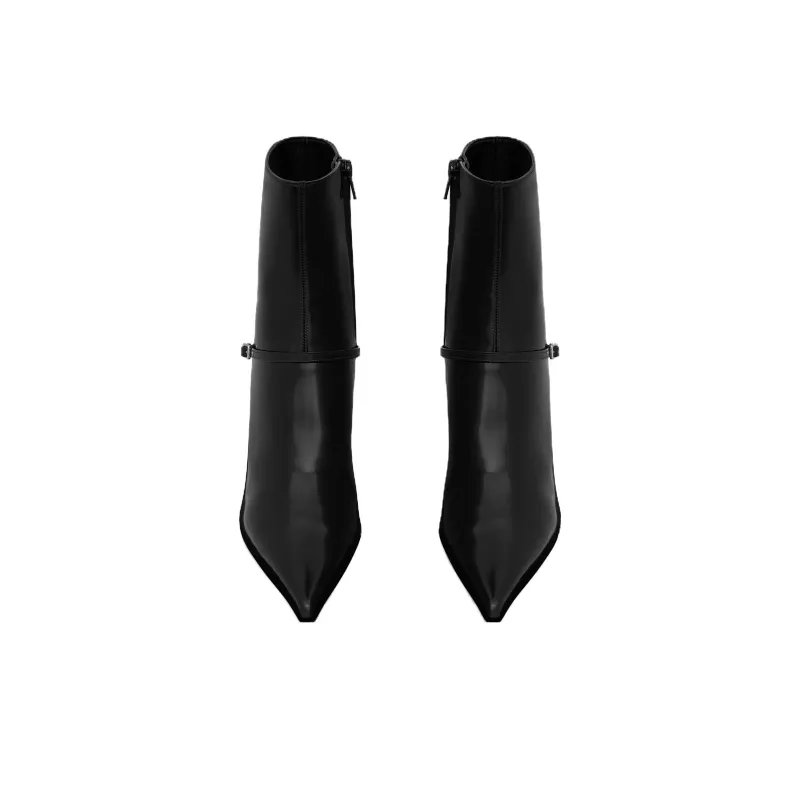 SAINT LAURENT Vendome 110mm Ankle Boots-3