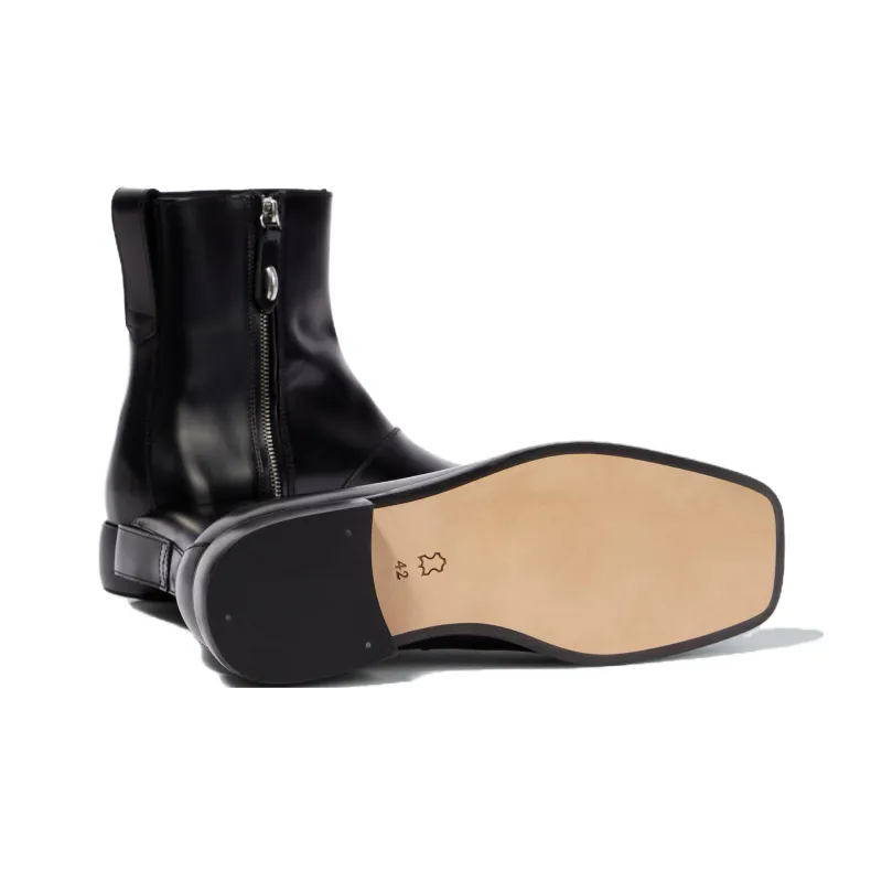 JOHN LOBB Ankle Boots Men's Black-5