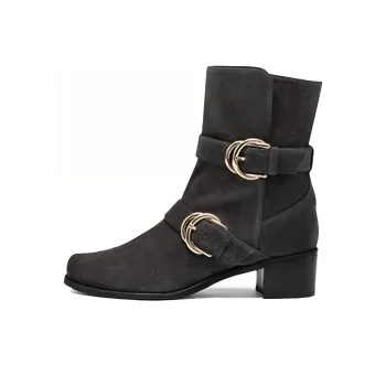 Stuart Weitzman/SW Britain Reserve Ankle Boots Women's Gray