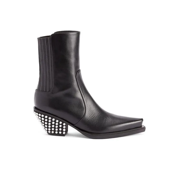 Giuseppe Zanotti Yanhira 75mm Crystal embellished Ankle Boots Women's-1