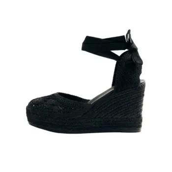ALOHAS Cordelia Wedge Heel High Heels 10cm Women's Black