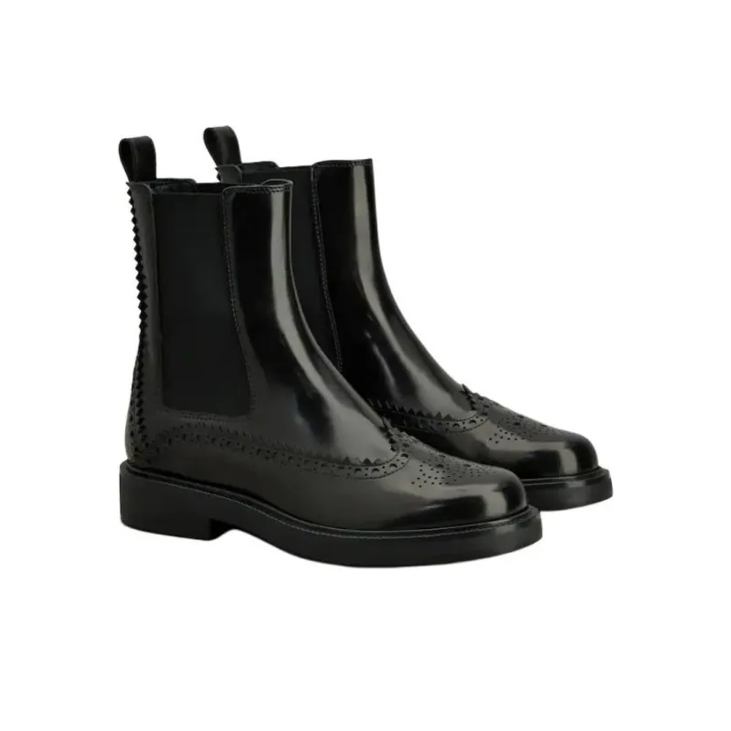 TOD'S Tods Round Toe Ankle Boots Women's-2