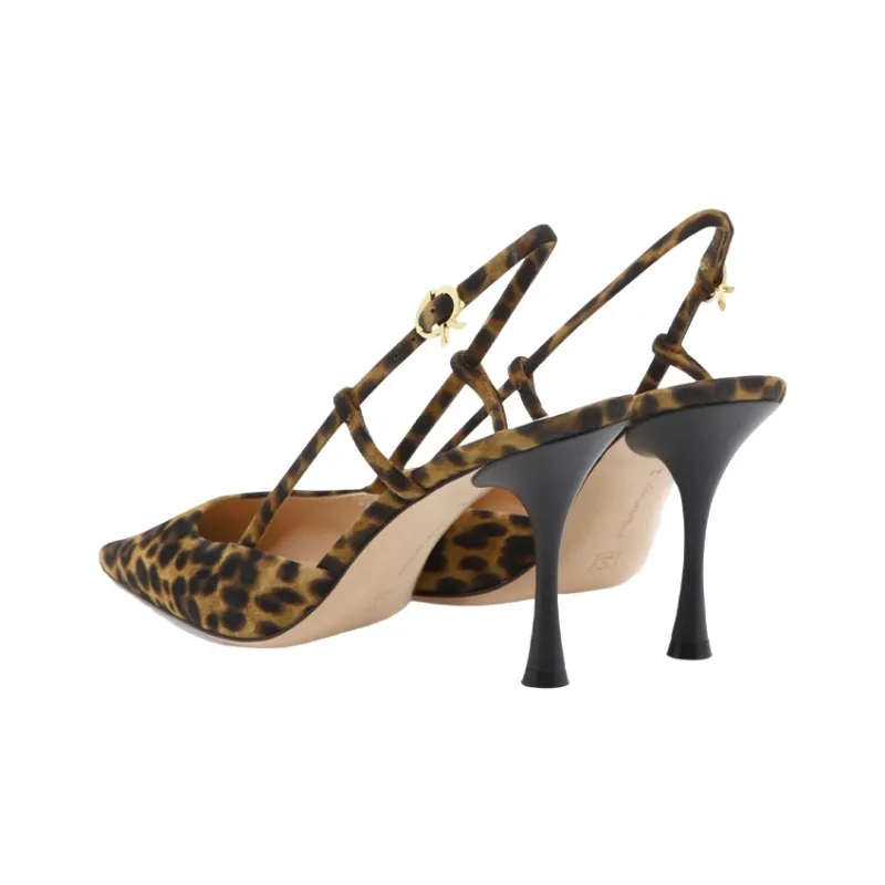 GIANVITO ROSSI Ascent 90mm Slingback Pumps-3