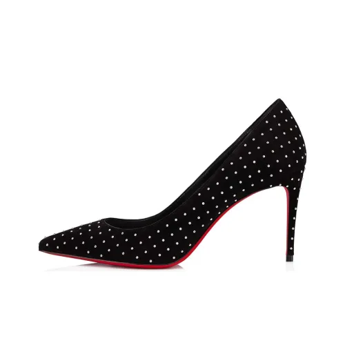 CL LUBOTING Slim Heel High Heels 8.5cm Women's Black