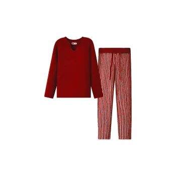 DAMOS·LOVE Pajama Set Men's Red