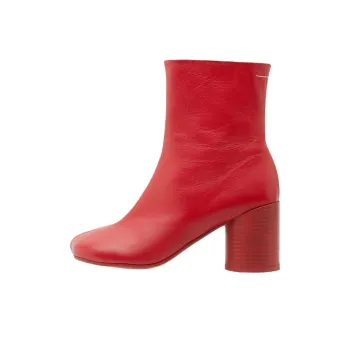 MM6 Maison Margiela Stitch Out Anatomic Ankle Boots Women's