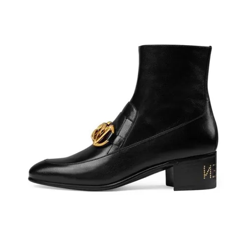 GUCCI Ankle Boots Men Black