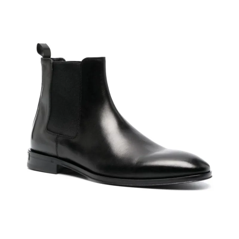 Roberto Cavalli Engraved logo Leather Boots-2