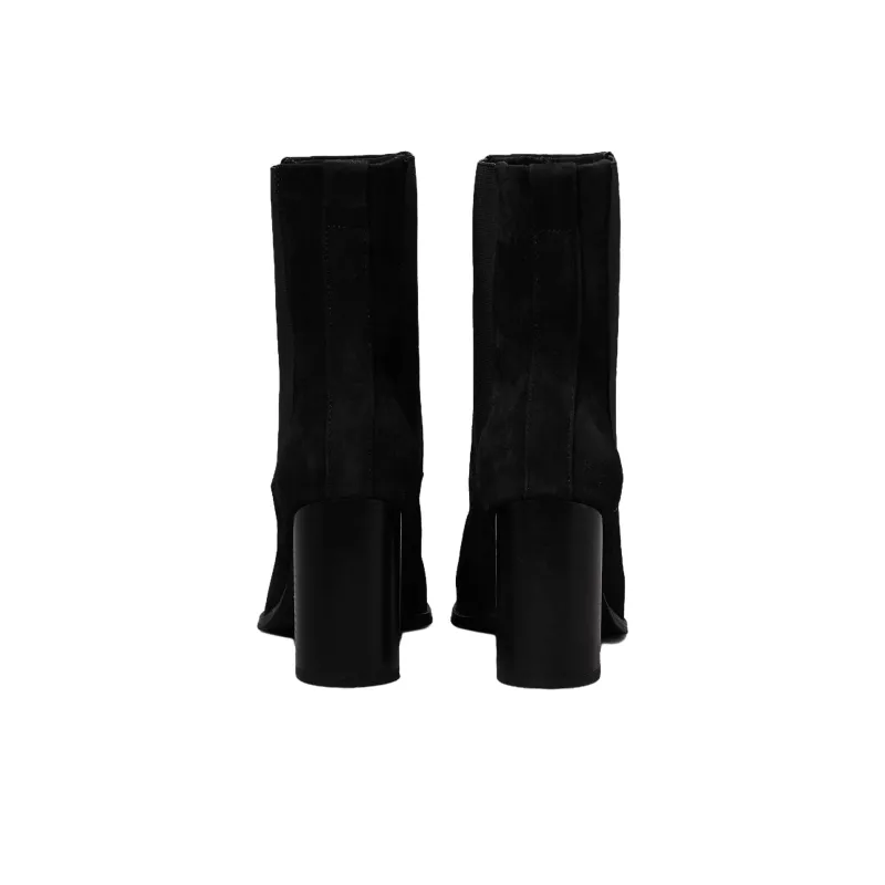 CALVIN KLEIN Short Chelsea Boots 8.5cm Women's Black-4