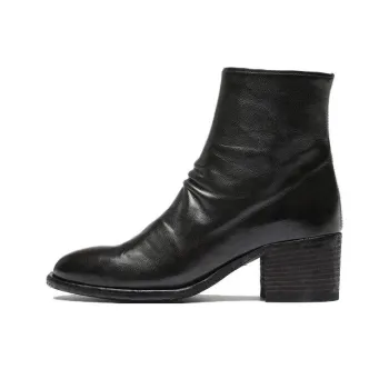 Officine Creative Denner Block heel Leather Boots Women's