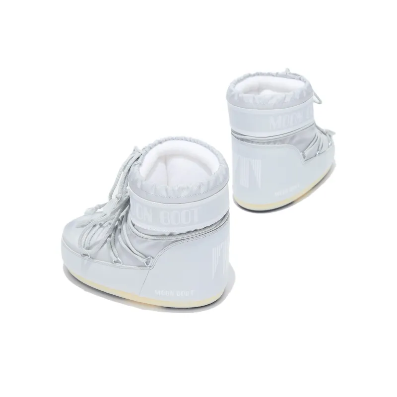 Moon Boot Icon Nylon Low Boot Glacier Grey-2