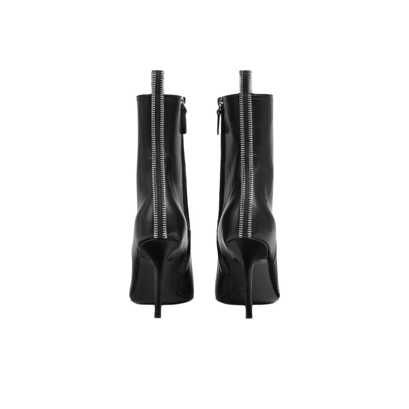 DSQUARED 2 Zip Up Heeled Ankle Boots Women's-3