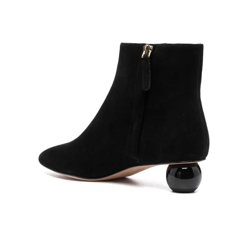 Kate Spade Ankle Boots 4cm Women's Black-2