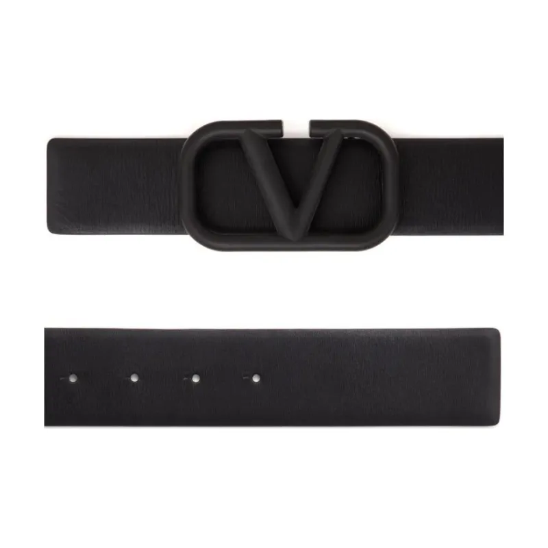 Valentino Garavani VLogo Plaque Belt-2