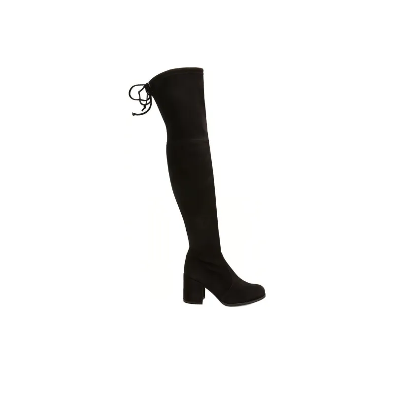 Stuart Weitzman/SW SW Tieland Knee-High Boots 7cm Women's Black-1