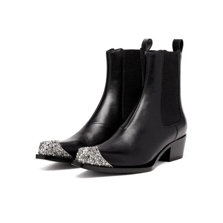 DIESEL D-Calamity AB Leather Boots-2