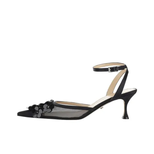 MACH & MACH Sequin Flower 65mm Sandal