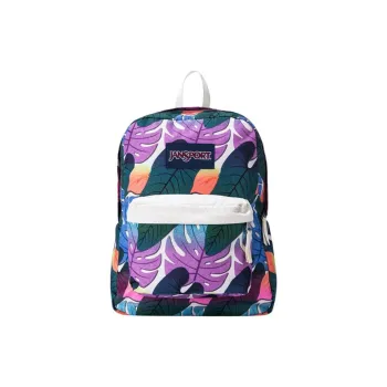JanSport Fabric Backpack Medium Size Unisex Jungle Falling Leaves