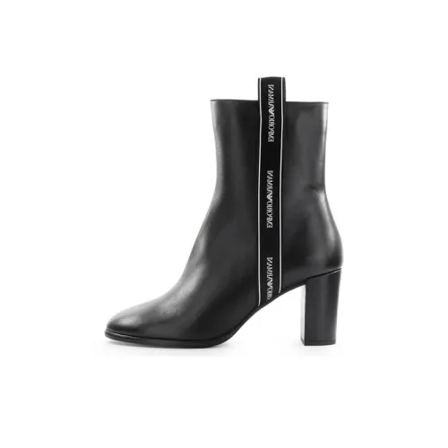 EMPORIO ARMANI Ankle Boots 7cm Women's Black