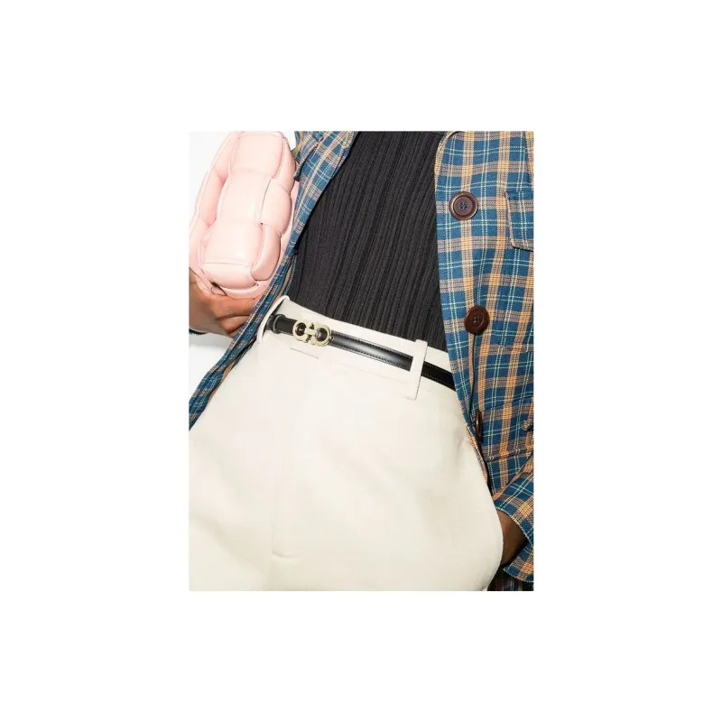 Ferragamo Logo-plaque Leather Belt-2