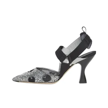 FENDI Colibri Spool Heel High Heels Women's Black