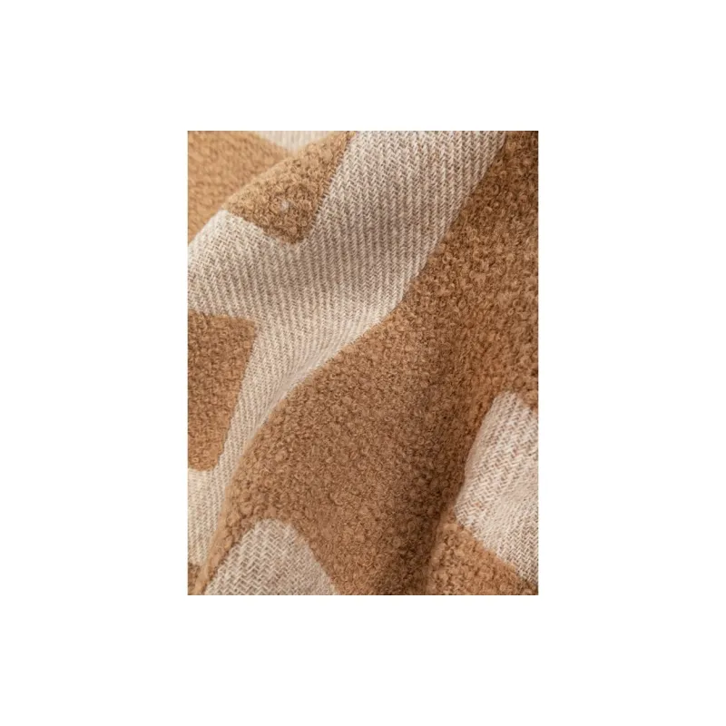 FENDI Wool Knit Scarves Women's Yellow-2