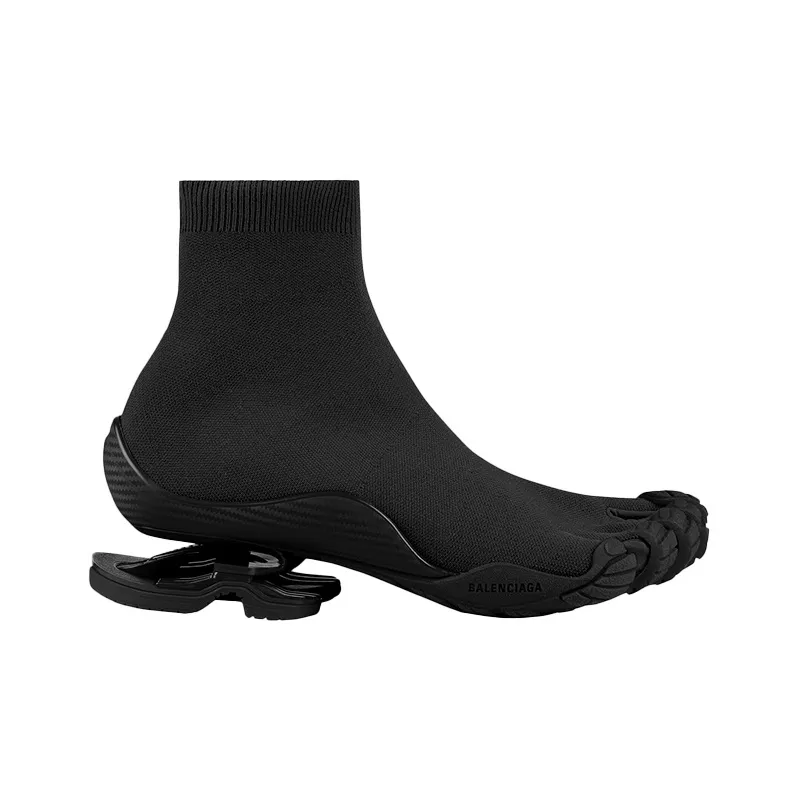 Balenciaga Toe Sock Sneakers Black-1