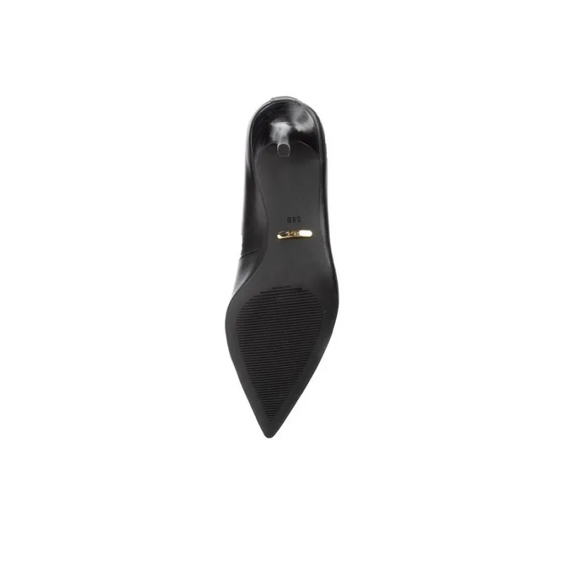 Polo Ralph Lauren Slim Heel High Heels 7cm Women's Black-4