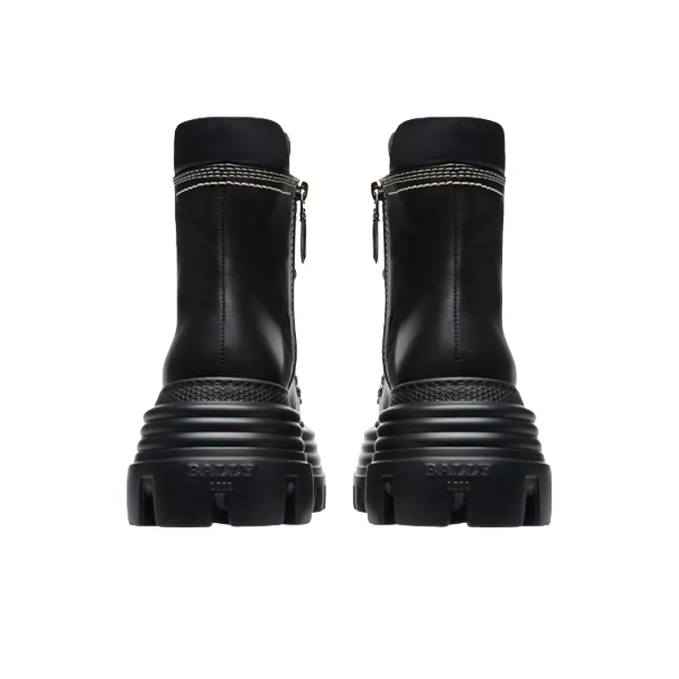 BALLY Graciella Short Martin Boot Women's Black-3