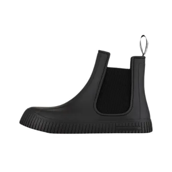 EMPORIO ARMANI Ankle-Length Chelsea Boots Men's Black