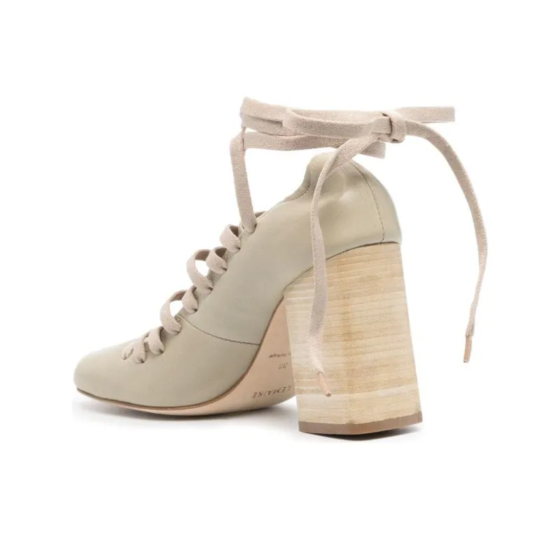 Lemaire 90mm Lace up Pumps-4
