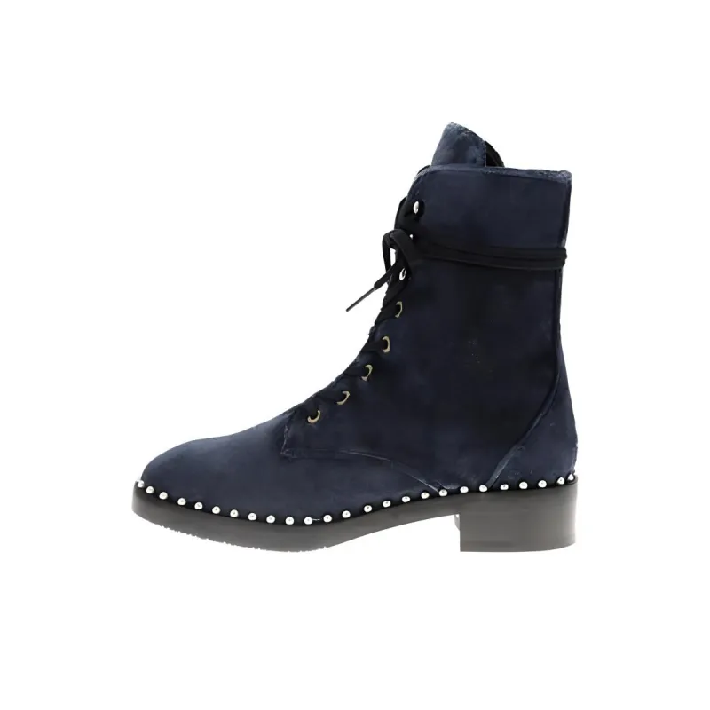 Stuart Weitzman/SW Ankle Boots Women's Blue-0