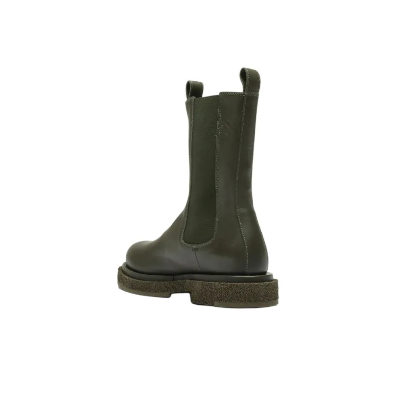 Officine Creative Tonal 105 Short Chelsea Boots 4cm Women's Green-3