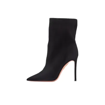 AQUAZZURA Matignon Ankle Boots 10.5cm Women's Black
