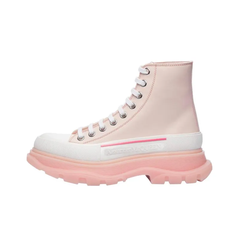 Alexander McQueen Tread Slick Boot Pale Peach Women's-0