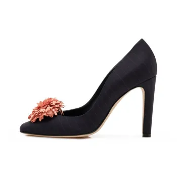 MANOLO BLAHNIK High Heels Women's Dark Blue