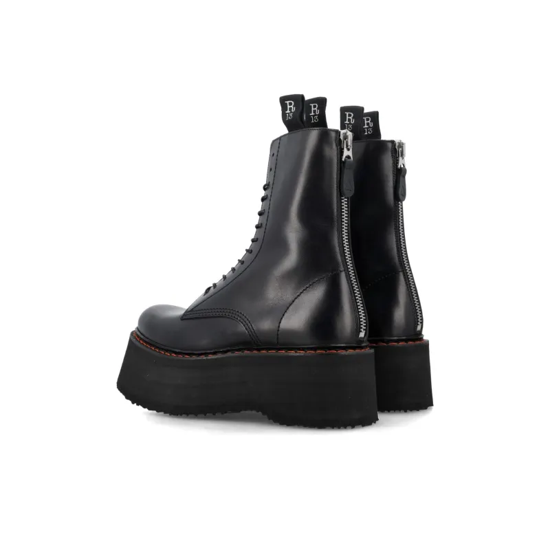 R13 Ankle Boots 5cm Women's Black-3