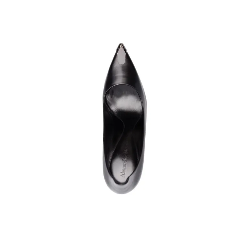 Alexander McQueen Slim Heel High Heels Women's Black-4