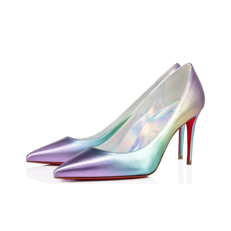 Christian Louboutin High Heels Women's Fluorescent Purple-2