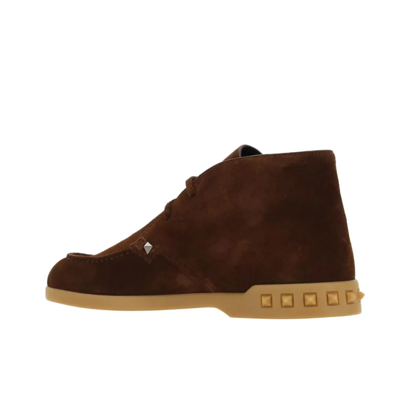 Valentino Garavani Leisure Flows Lace-Up Boots-4