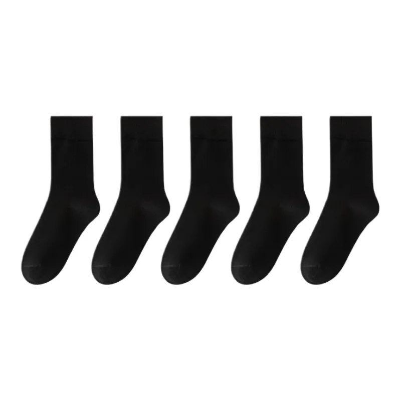 Lan Miao Mid Calf Socks Women's 5 Pack-7