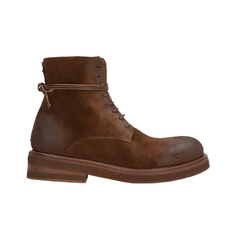 Marsèll Parrucca Ankle Boots Men's Brown-1