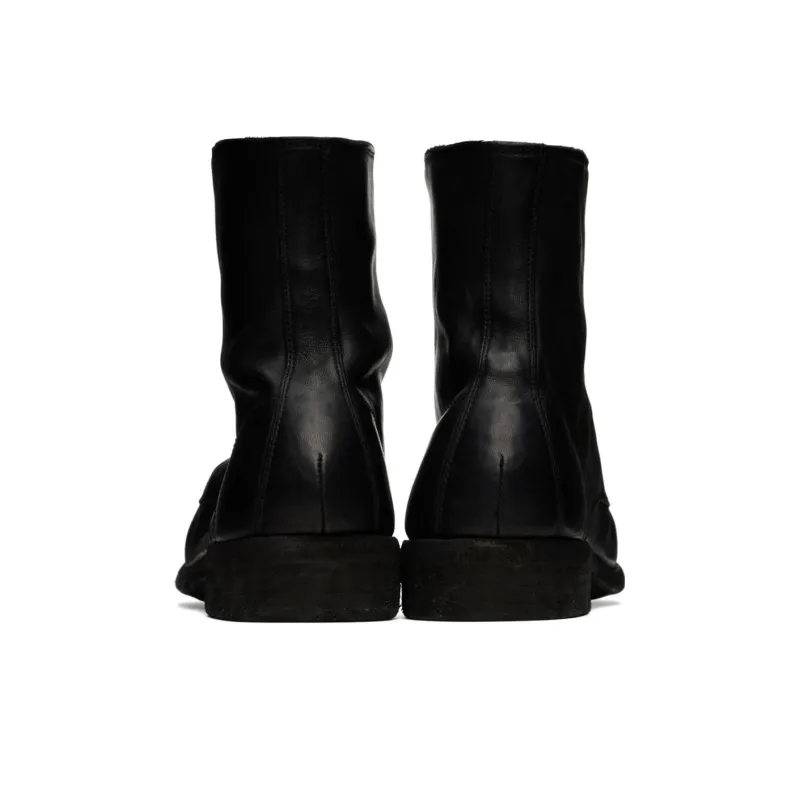 GUIDI Ankle Boots Men Black-3