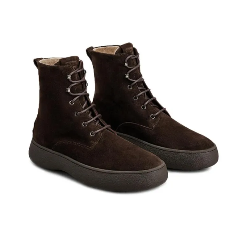TOD'S WG Ankle Boots Men's Brown-2