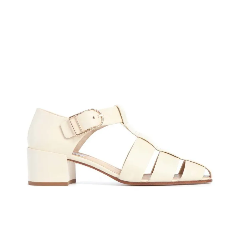 GABRIELA HEARST Lyle High Heels 4.5cm Women's White-1